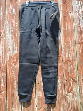 Akademiks Black Men's Fleece Joggers